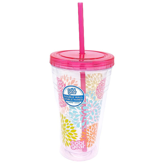 Vaso Cool Gear Acrílico Doble Pared de 16 oz - Surtido