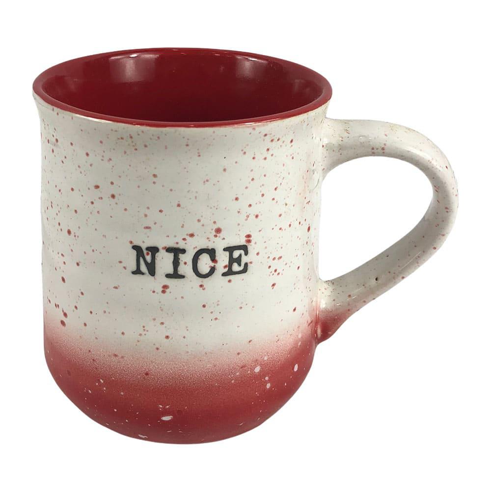 Taza de Cerámica Escarchada Home Elegance 11 cm x 10 cm - Surtido