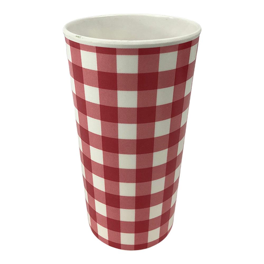 Vaso Melamina Fine Casa Estampado Cuadro