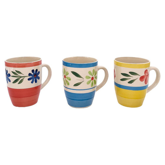 Taza de Cerámica Home Elegance 3 Piezas 10 oz