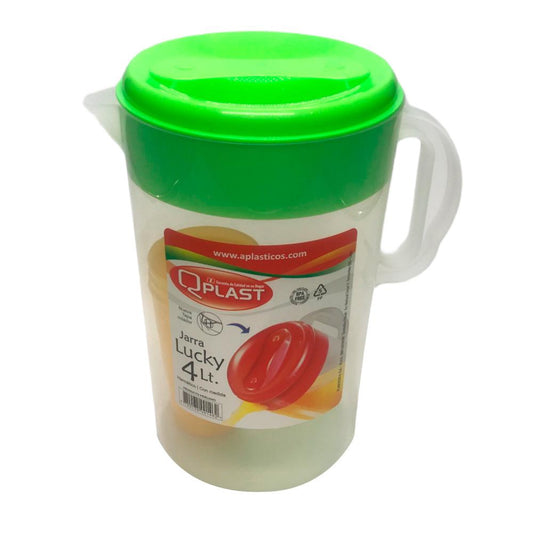 Jarra Home Plástico de 4 L 4 Piezas - Surtido