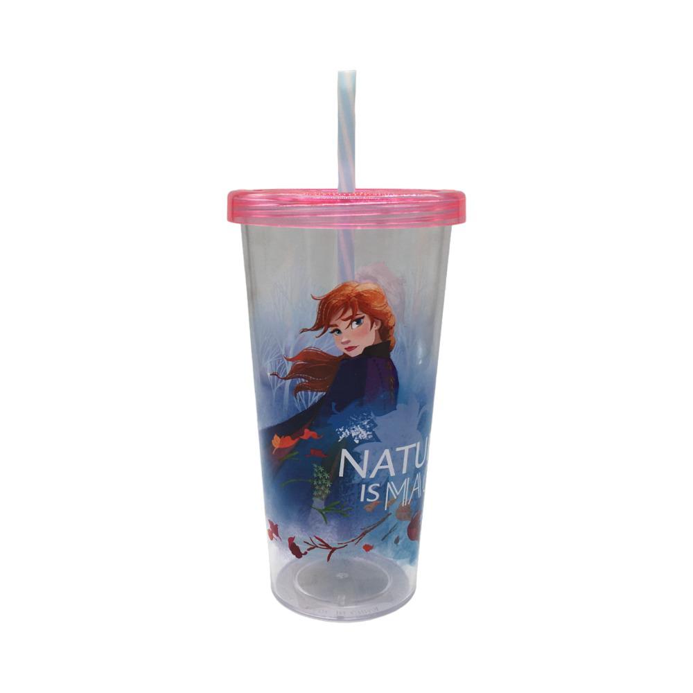 Vaso Plastico Frozen 600Ml C/Carrizo