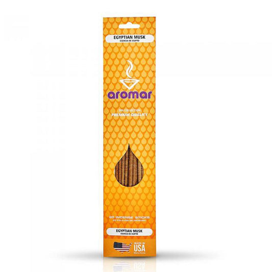 Incienso Aromar Egyptian Musk 20 Piezas