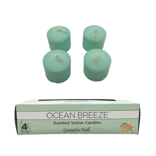Vela Botanica 4 Piezas Votire Surtida