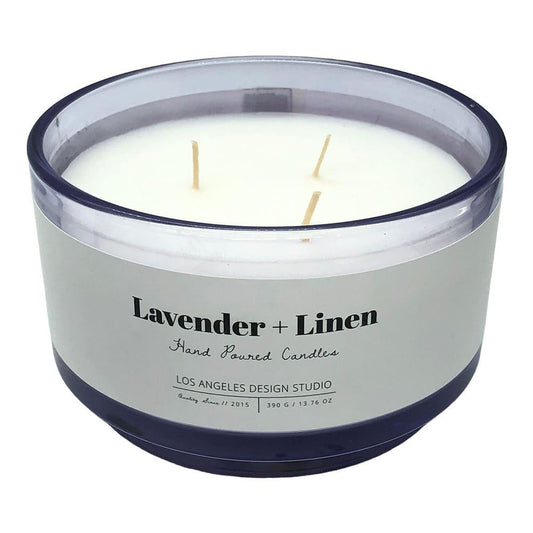 Vela Aromática Max Wholesales de Lavanda y Lino 13 oz