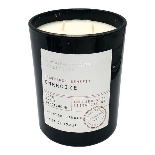 Vela Aromática Max Wholesales Ámbar Sándalo 17 oz