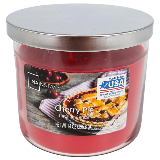Vela Aromática Cherry Pie Mainstays 14 oz