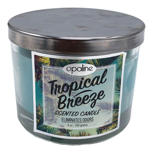 Vela Aromática Opaline Tropical Breeze 9 oz