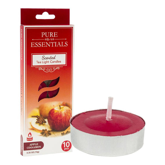 Vela Aromática Tea Light 10 Piezas Cinnamoon