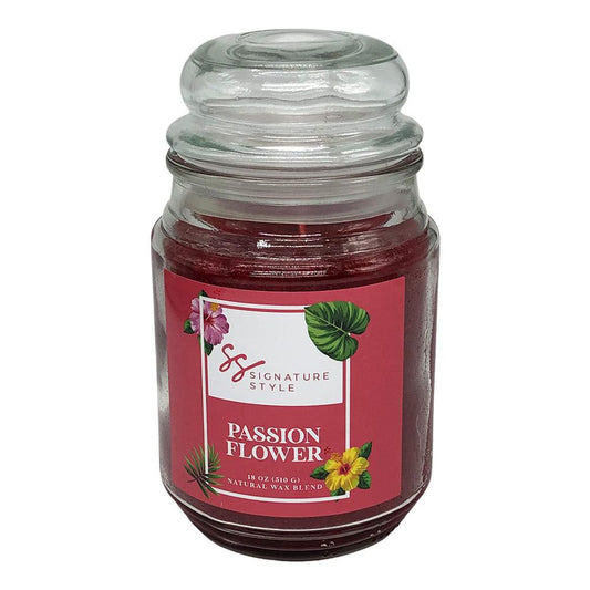 Vela Aromática Jc Sales Passion Flower 18 oz