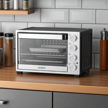 Horno Eléctrico con Freidora de Aire Sankey FRO - 3209S | 32L | 1500W - Sankey - Titan.com.pa - 7453118903658