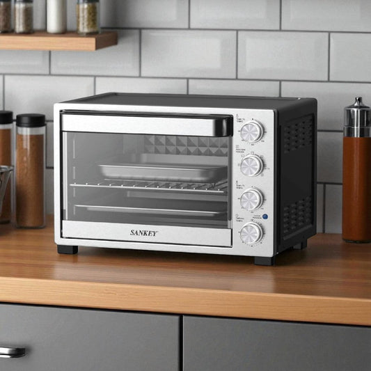 Horno Eléctrico con Freidora de Aire Sankey FRO - 3209S | 32L | 1500W - Sankey - Titan.com.pa - 7453118903658