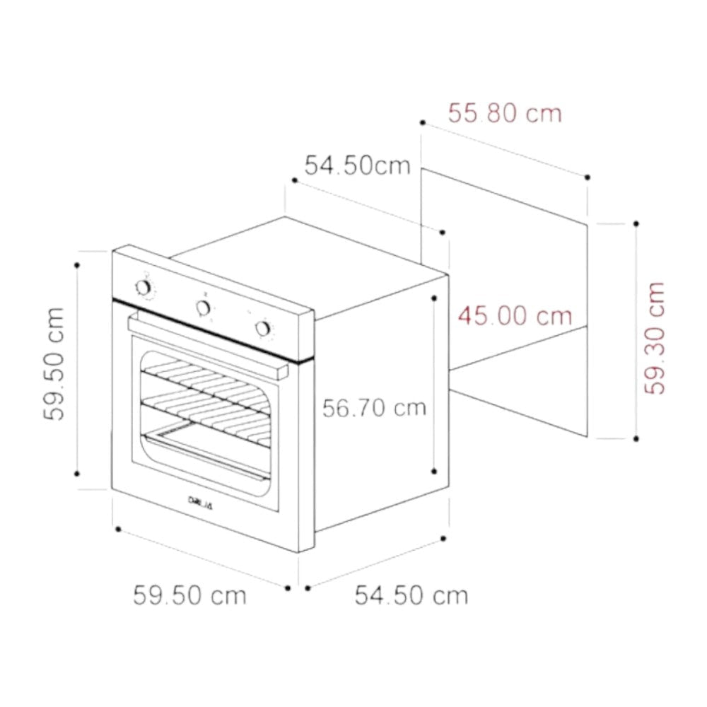 Horno Eléctrico Drija 72 Litros / Multifuncional - Drija - Titan.com.pa - 735745673386