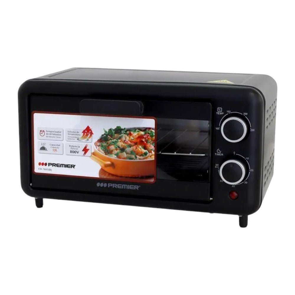 Horno Eléctrico Premier 12 Litros / Patas Antideslizantes - Premier - Titan.com.pa - 7453064730643