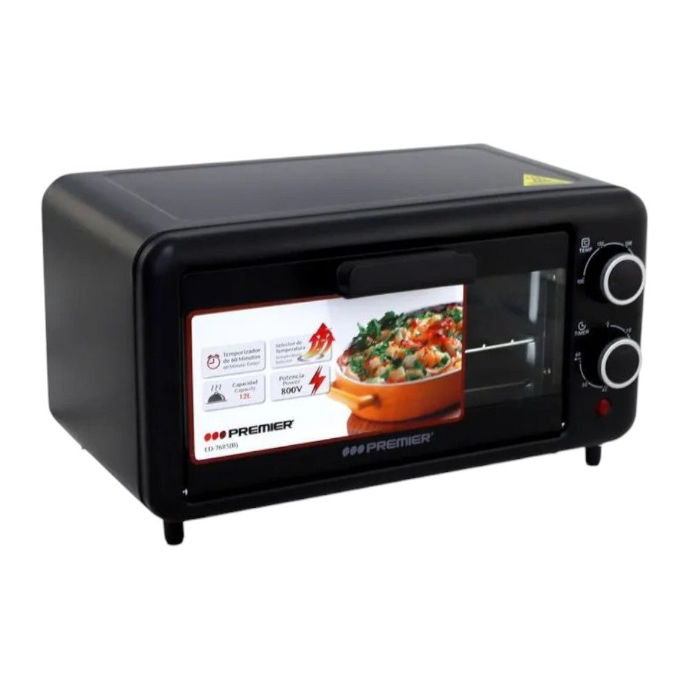 Horno Eléctrico Premier 12 Litros / Patas Antideslizantes - Premier - Titan.com.pa - 7453064730643