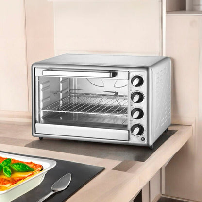 Horno Eléctrico Premier de 60 Litros / 1500 W / Gris - Premier - Titan.com.pa - 7453064719341