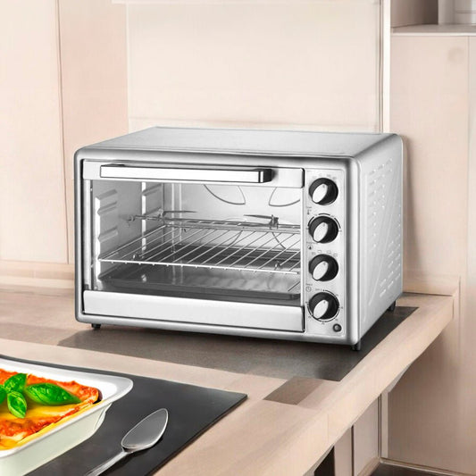 Horno Eléctrico Premier de 60 Litros / 1500 W / Gris - Premier - Titan.com.pa - 7453064719341