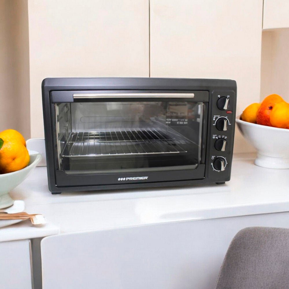 Horno Eléctrico Premier de 60 Litros / 1650 W / Negro - Premier - Titan.com.pa - 7453064704811