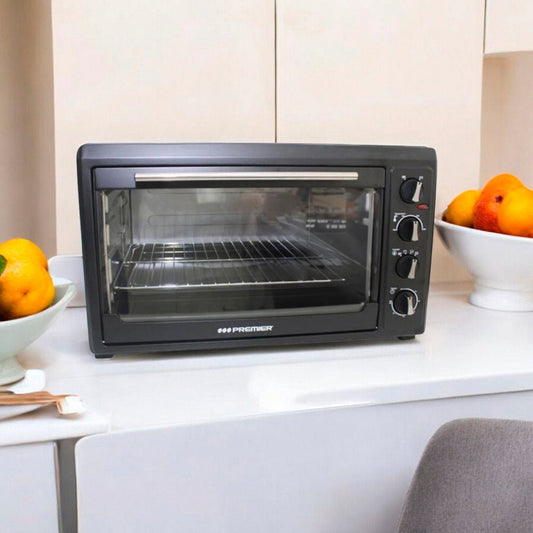 Horno Eléctrico Premier de 60 Litros / 1650 W / Negro - Premier - Titan.com.pa - 7453064704811