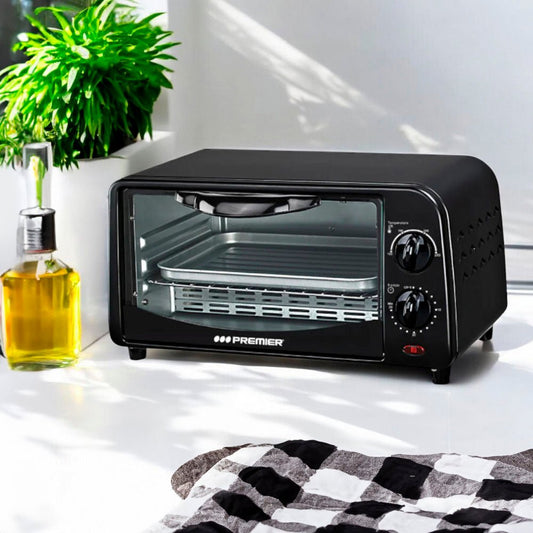 Horno Eléctrico Premier de 9 Litros / Negro / 800 W - Premier - Titan.com.pa - 7453064715596