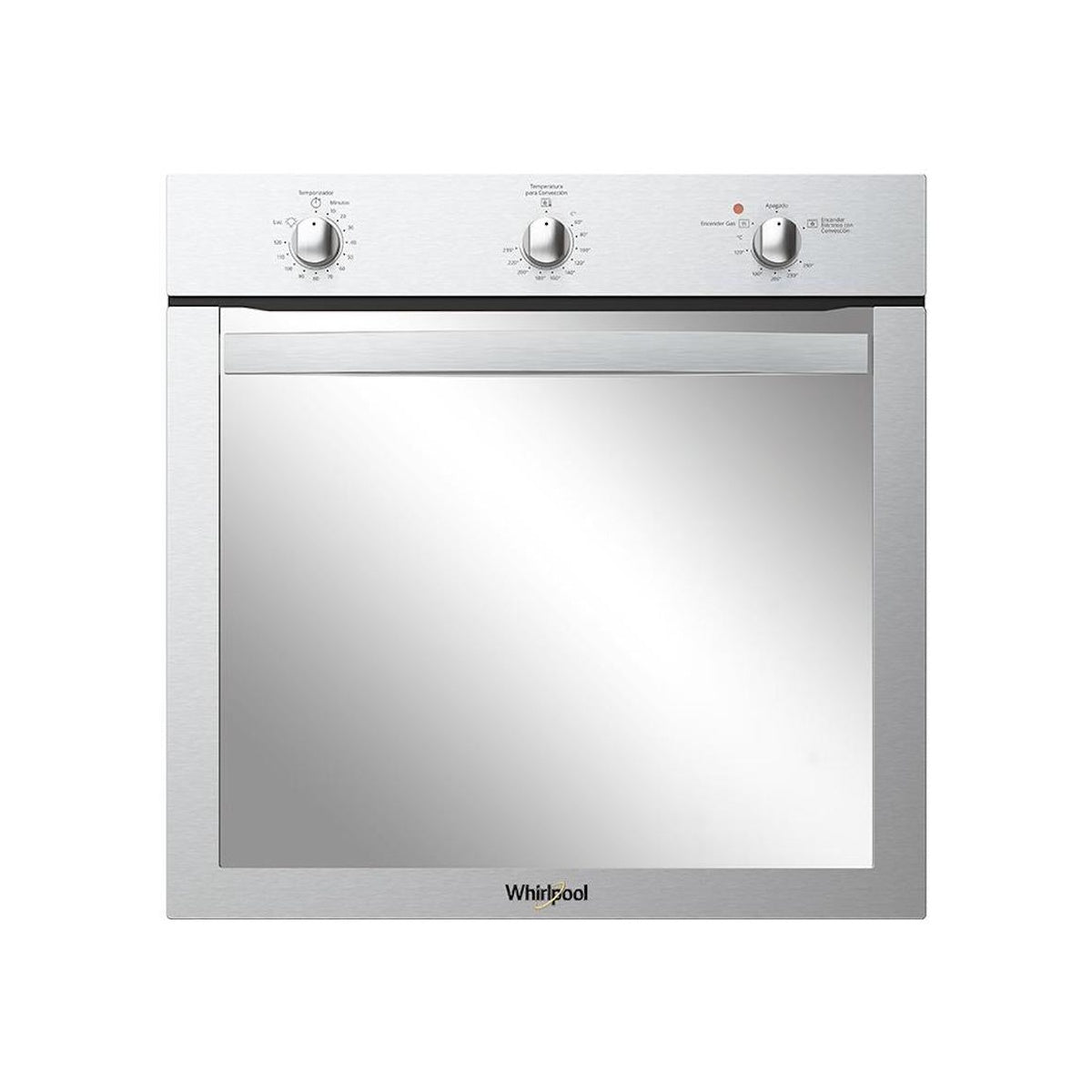 Horno Whirlpool Empotrable 24" Pulgadas a Gas Acero Inox - WHIRLPOOL - 11157435