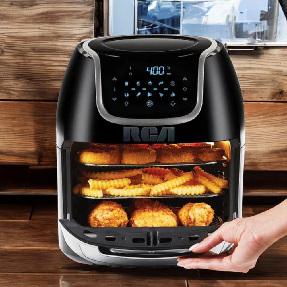 Horno - Freidora de Aire Rca 12Lt / Digital / Negro - Rca - Titan.com.pa - 7453021622929