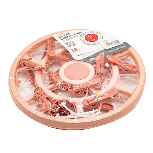 Horquillero Plastico Home Elegance de 10 Horquilla - Surtido