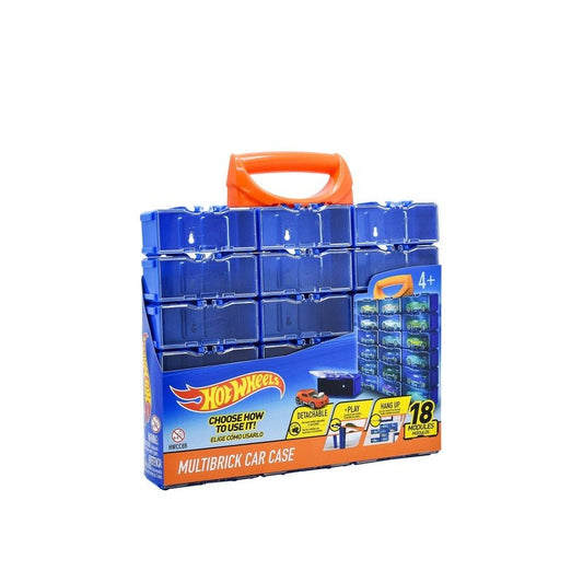 Hot Wheels Multi Brick Car Case Storeupto18Cars - HOT WHEELS - 11169573
