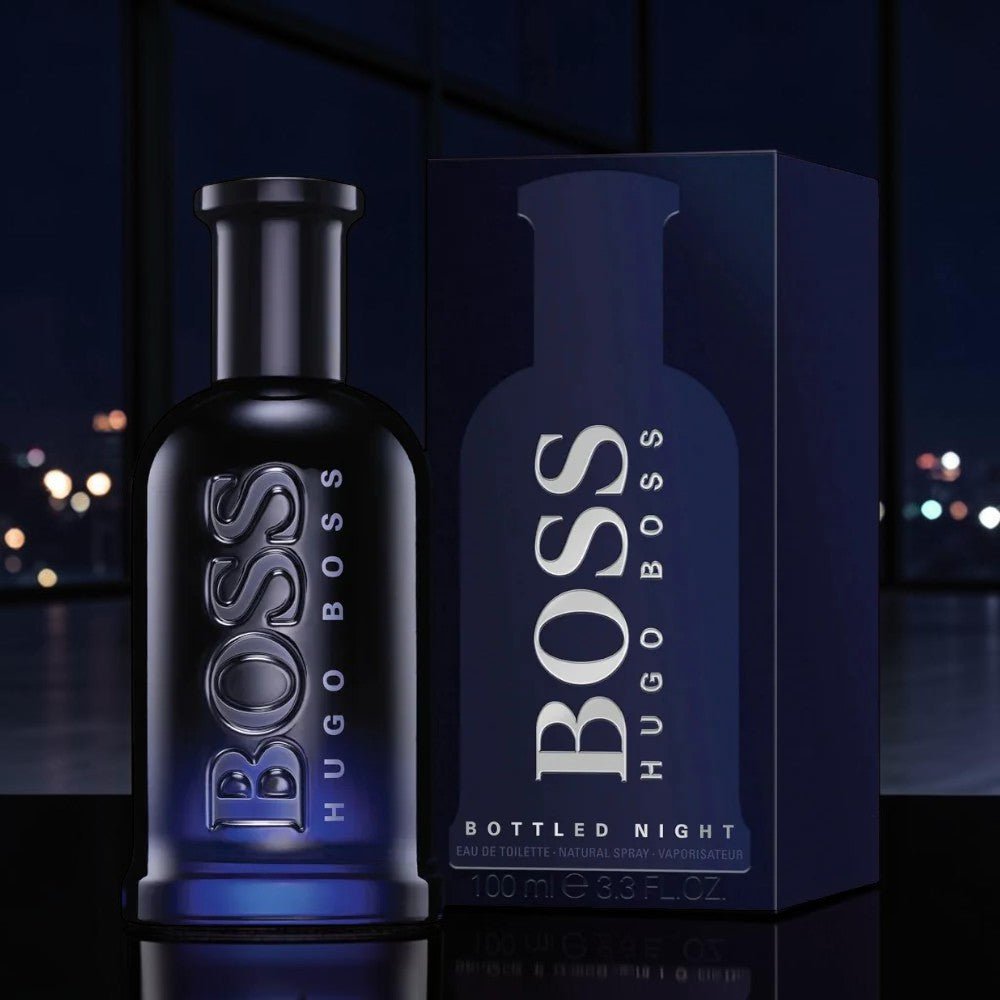 Hugo Boss Bottled Night EDT For Men / 100ML - Hugo Boss - Titan.com.pa - 737052352060