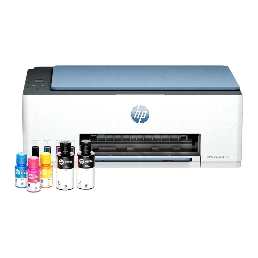 Impresora Multifuncional HP Smart Tank 585 / Tinta Continua Color / Wi - Fi - HP - Titan.com.pa - 196548866854