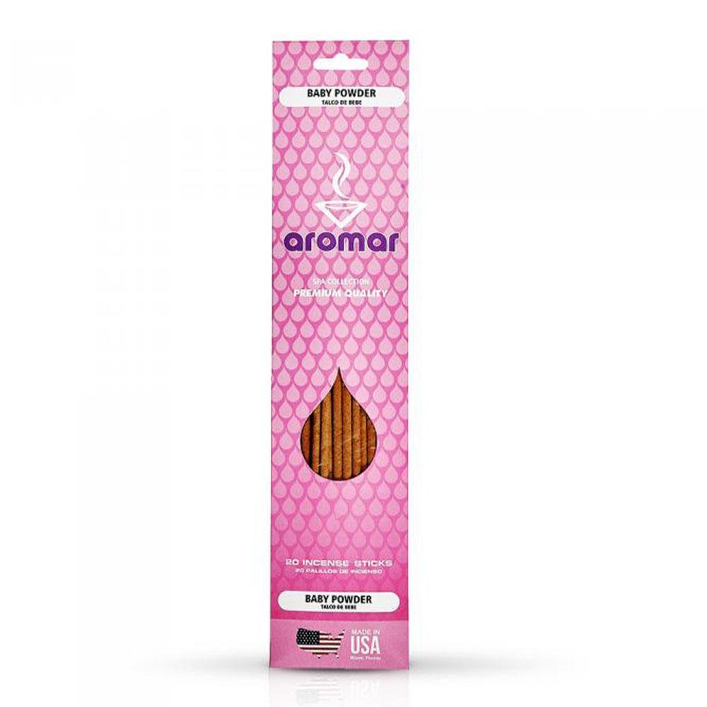 Incienso Aromar Baby Powder 20 Piezas