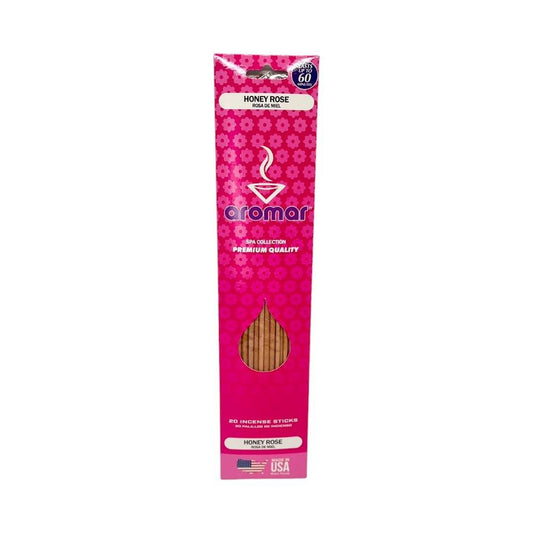 Inciensos Aromar Honey Rose 20 Piezas