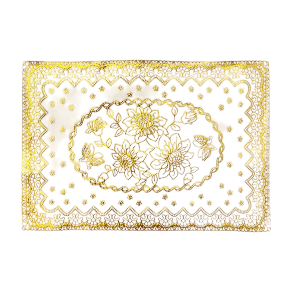 Individual de Mesa Plástico Home Elegance/Rectangular/Surtido