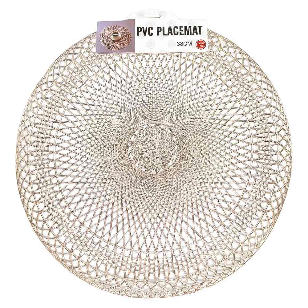 Individual Home Elegance de Plástico Redondo 38 cm - Surtido
