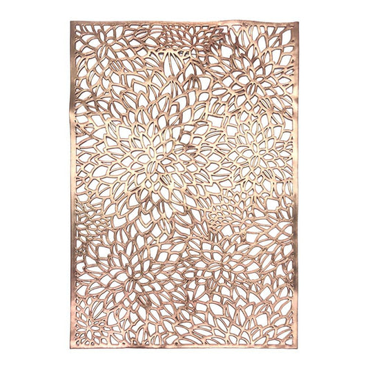 Individual Miro Christmas de Plástico Rectangular Rose