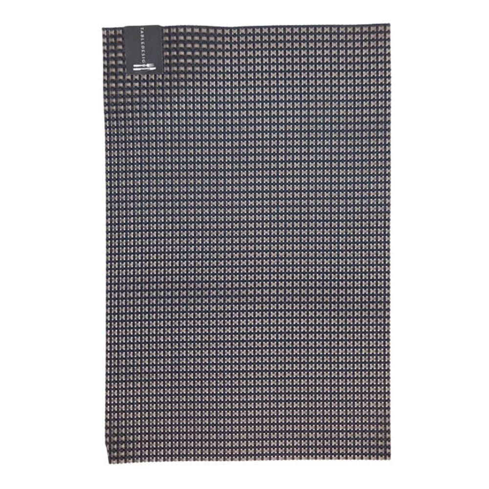 Individual Table Design Malva 45 cm x 30 cm - Negro