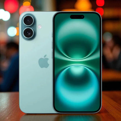 iPhone 16 de 256GB / Sim Fisico / Verde Azulado - Apple - Titan.com.pa - 195949823596