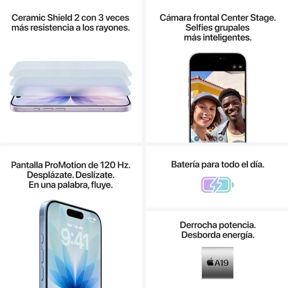 iPhone 17 / 256GB / Mist Blue - Apple - Titan.com.pa - 195950642827