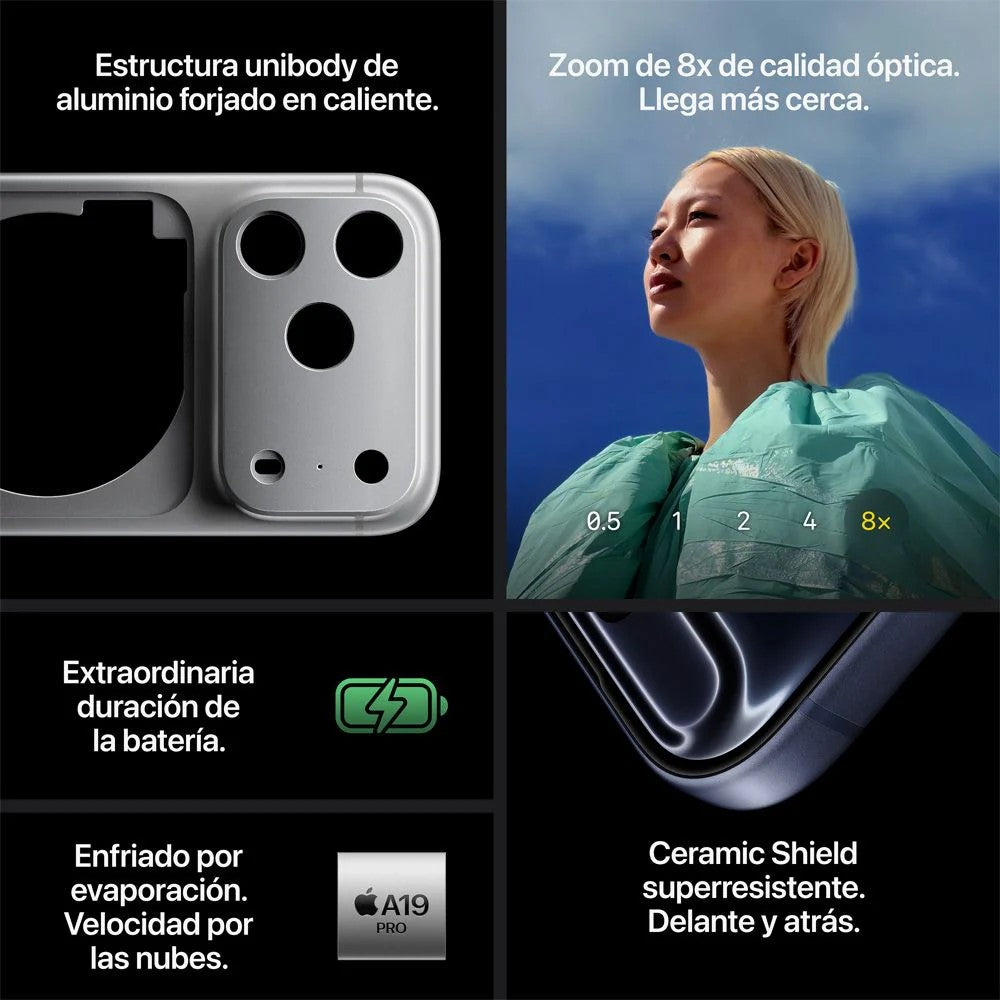 iPhone 17 Pro 256GB - Naranja Cósmico