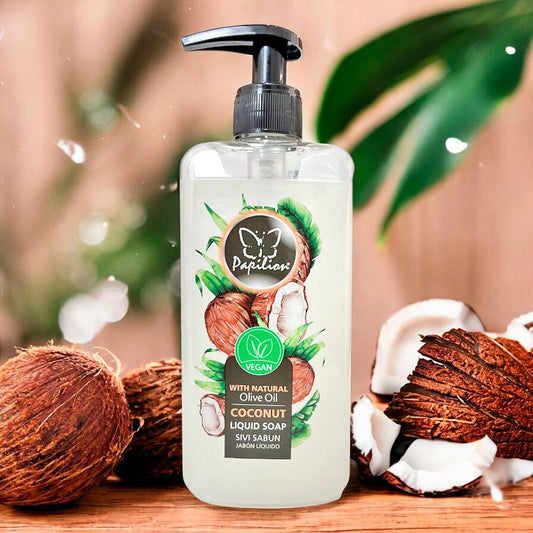Jabón Líquido Papilion Para Mano Coconut 400 ML - Papilion - Titan.com.pa - 8692857016734