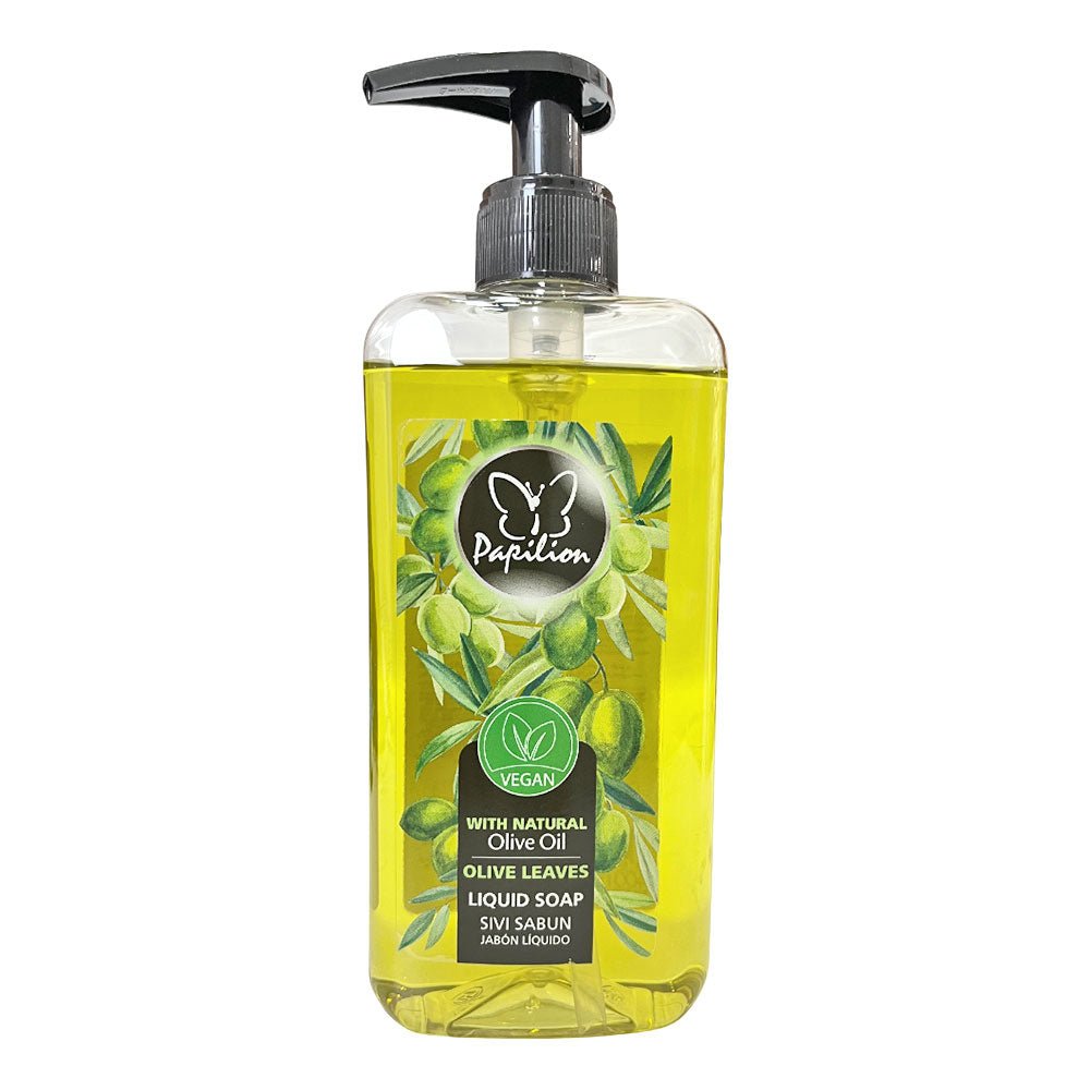 Jabón Líquido Papilion Para Mano Olive Leaves 400 ML - Papilion - Titan.com.pa - 8692857872071