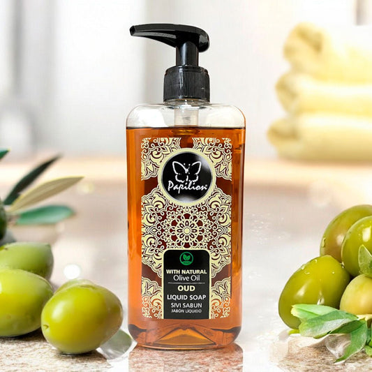 Jabón Líquido Papilion Para Mano Oud 400 ML - Papilion - Titan.com.pa - 8692857872064