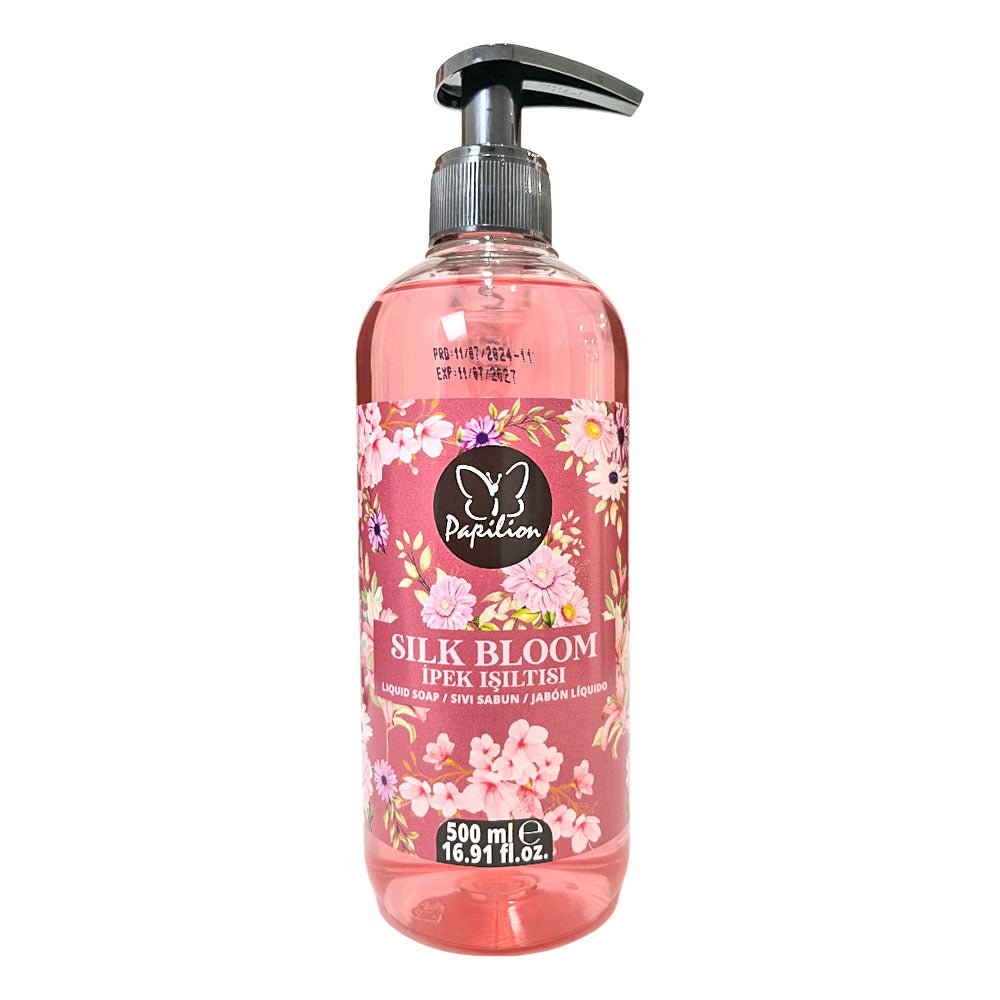 Jabón Líquido Papilion Para Mano Silk Bloom 500 ML - Papilion - Titan.com.pa - 8683407000303