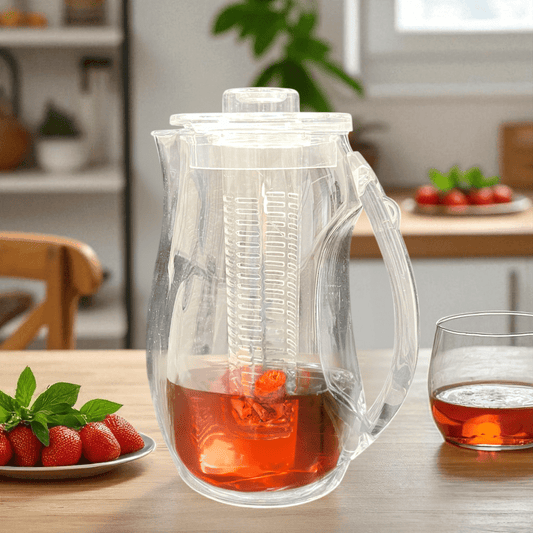 Jarra Acrílica Home Elegance 2.5Lt Clear / Con Infusor - Home Elegance - Titan.com.pa - 2100000405497