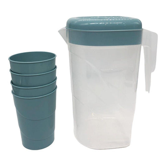Jarra Jaguar Utilidades 2L Con 4 Vasos Plást -Surt