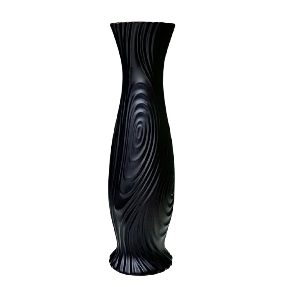 Jarrón Decorativo Home Elegance - Cerámica 57 cm - Negro