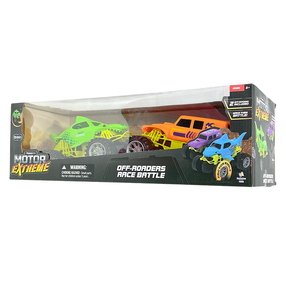 Juego 2 Autos de Fricción / Race Battle - Motor Extreme - Titan.com.pa - 2100000416356