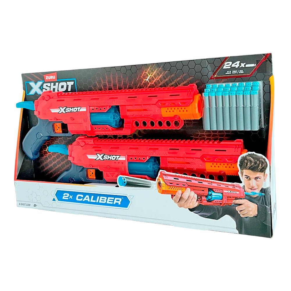 Juego 2 Lanzadores Caliber / Zuru X - Shot - Zuru X - Shot - Titan.com.pa - 193052060884