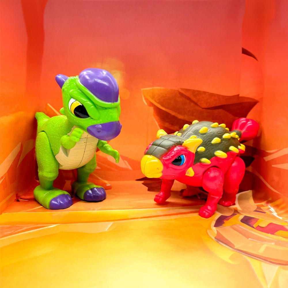 Juego Ankylosaurus Y Pachycephalosaurus - Dino Kids - Titan.com.pa - 2100000483518