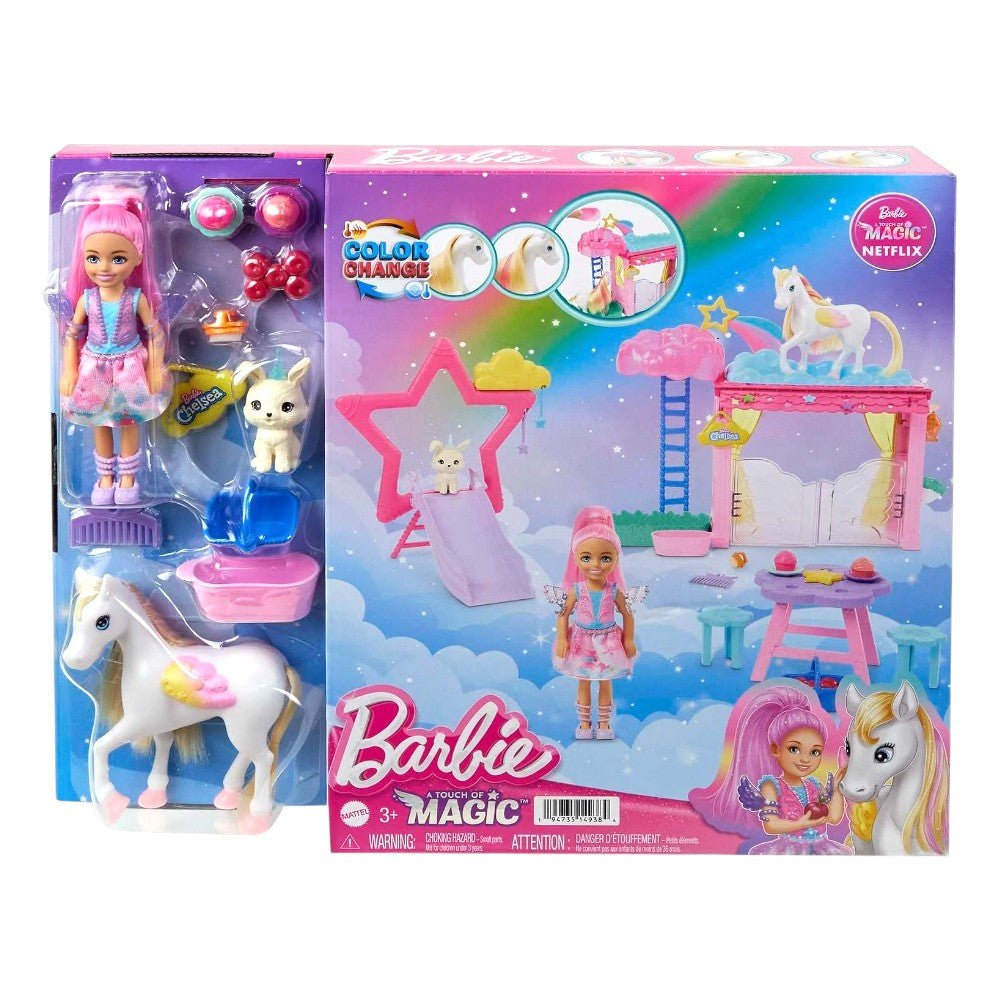 Juego Barbie Chelsea con Pegaso / Barbie A Touch of Magic - Barbie - Titan.com.pa - 194735149384